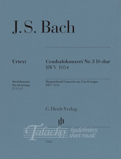Harpsichord Concerto no. 3 D major BWV 1054